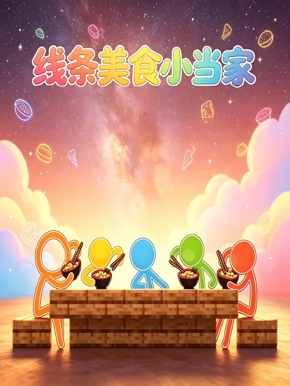线条美食小当家